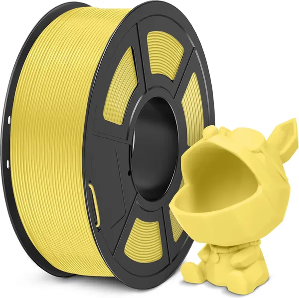 Изображение товара Пластик для 3D-печати NV Print NV-3D-PLA-META-YELLOW (1.75мм, 1кг, желтый)