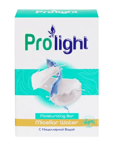 Изображение товара Мыло твердое Prolight с мицелярной водой (80г)