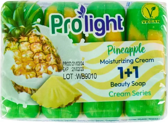 Изображение товара Набор мыла Prolight Сливочно-ананасовое (4x80г)