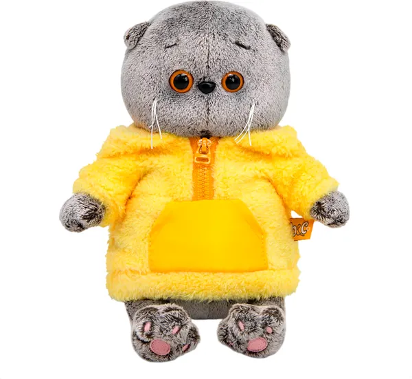 Изображение товара Мягкая игрушка Budi Basa Кот Басик беби в анораке / BB-164
