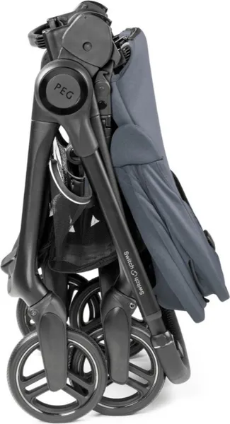 Изображение товара Детская прогулочная коляска Peg-Perego Switch (синий)