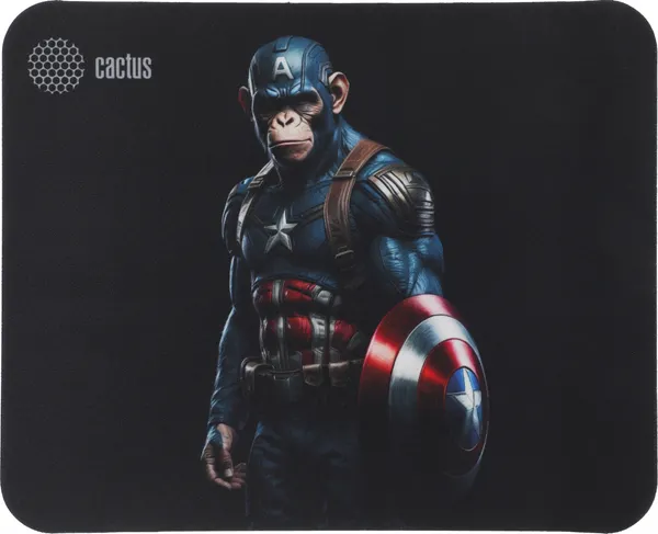Изображение товара Коврик для мыши Cactus Captain America CS-MP-D08S