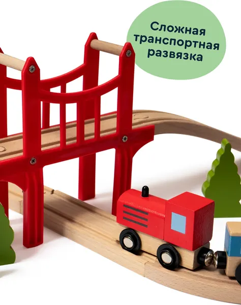 Изображение товара Железная дорога игрушечная Junion Экспресс чудес Волшебное путешествие PH05Y031