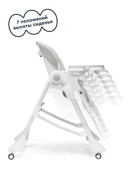 Изображение товара Стульчик для кормления Junion Vini E-102/GR (серый)