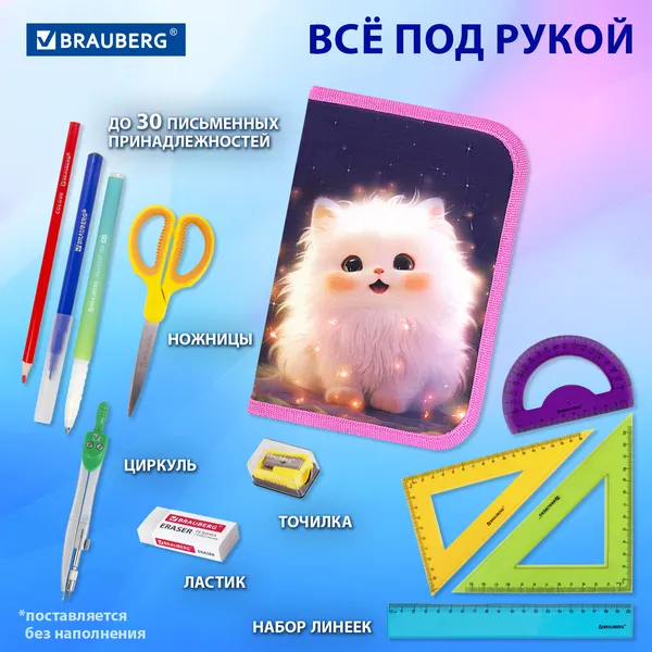 Изображение товара Пенал Brauberg Маленькая прелесть / 273527