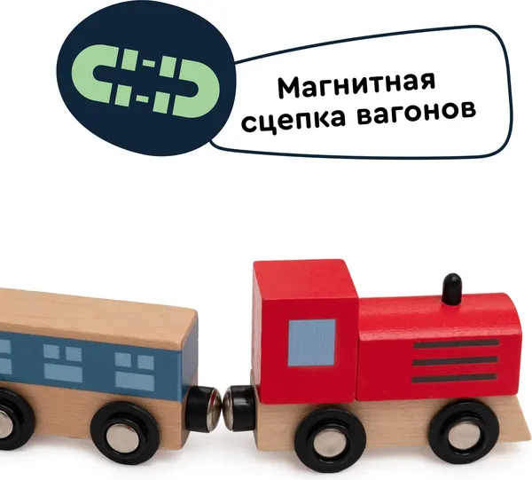 Изображение товара Железная дорога игрушечная Junion Экспресс чудес Большое путешествие PH05Y032