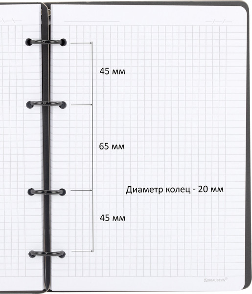 Изображение товара Тетрадь Brauberg Rhythm. Мечта / 405228 (120л)