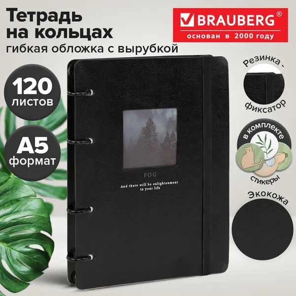 Изображение товара Тетрадь Brauberg Rhythm. Туман / 405231 (120л)