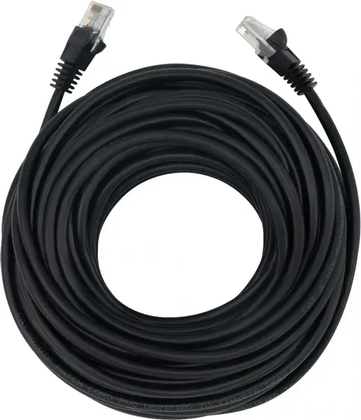 Изображение товара Кабель Buro Литой Molded UTP кат.5E 4 пары 26AWG (20м, черный)
