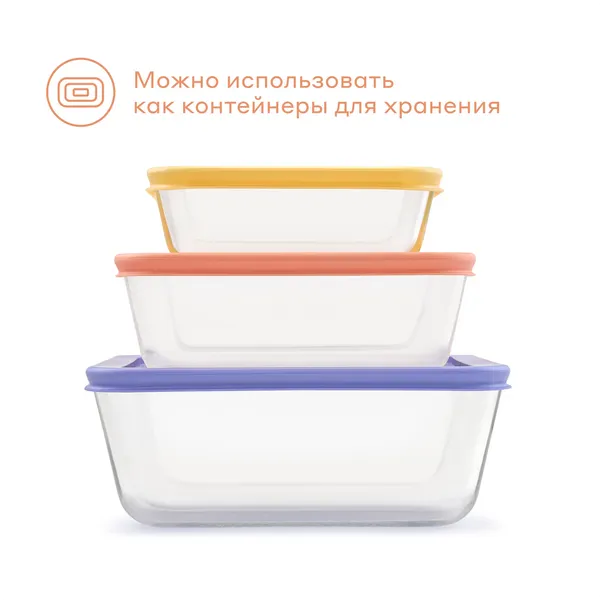 Изображение товара Набор форм для запекания Pragma Punleg BD-PR-CL-3PCS