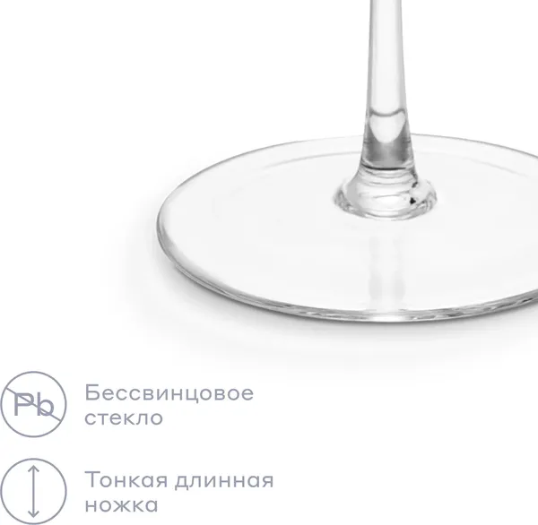 Изображение товара Набор бокалов Pragma Qupom SH-YD-18 (2шт)