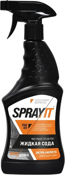 Изображение товара Чистящее средство для кухни Sprayit Жидкая сода (750мл)