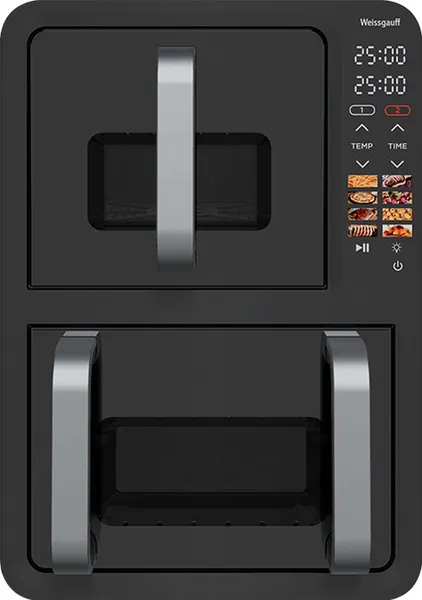 Изображение товара Аэрогриль Weissgauff WAF 712 DB Double Compact Fry