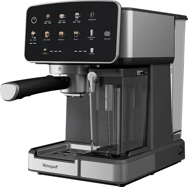 Изображение товара Кофеварка эспрессо Weissgauff WCM-356 Automatic Cappuccino ColorTouch