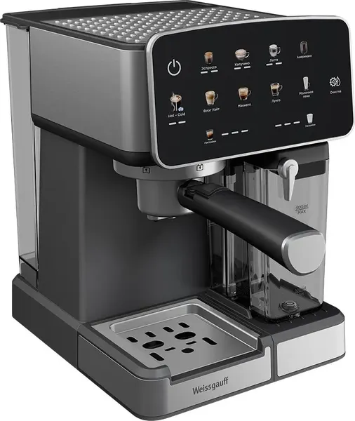 Изображение товара Кофеварка эспрессо Weissgauff WCM-356 Automatic Cappuccino ColorTouch