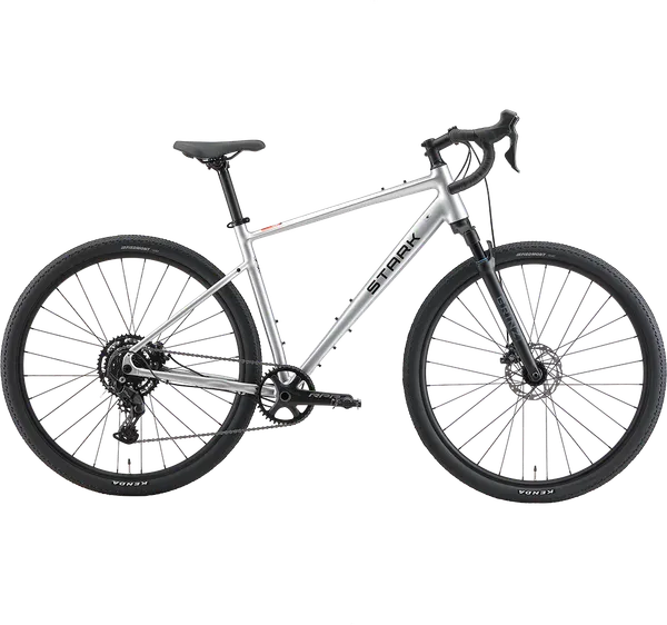 Изображение товара Велосипед STARK 27 Air Terra 4 (20, L, серебристый/серый)