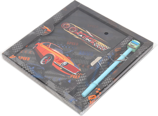 Изображение товара Записная книжка Darvish Speed Racing. С ручкой / DV-15946-2 (50л)