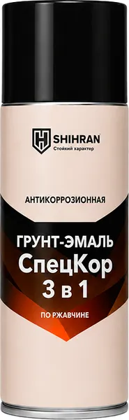 Изображение товара Грунт-эмаль SHIHRAN 3 в 1 матовая (520мл, шоколад)