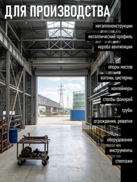 Изображение товара Грунт-эмаль SHIHRAN 3 в 1 матовая (20кг, темно-серый)