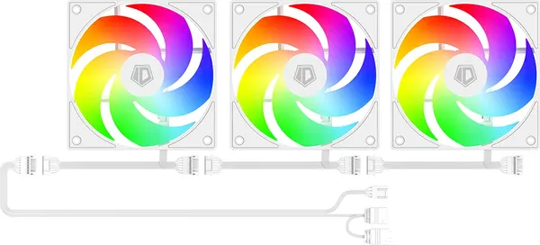 Изображение товара Корпус для компьютера ID-Cooling WARE 510 ARGB WH (без БП, белый)