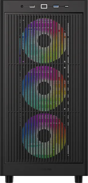 Изображение товара Корпус для компьютера ID-Cooling WARE 510 ARGB (без БП, черный)