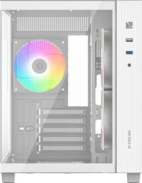 Изображение товара Корпус для компьютера ID-Cooling VIEW 500 ARGB WH (без БП, белый)