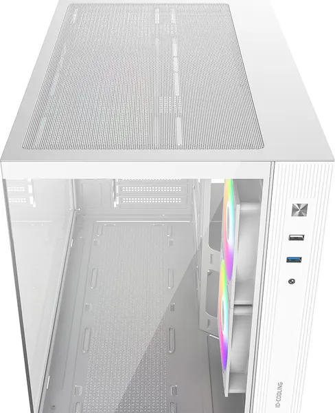 Изображение товара Корпус для компьютера ID-Cooling VIEW 500 ARGB WH (без БП, белый)