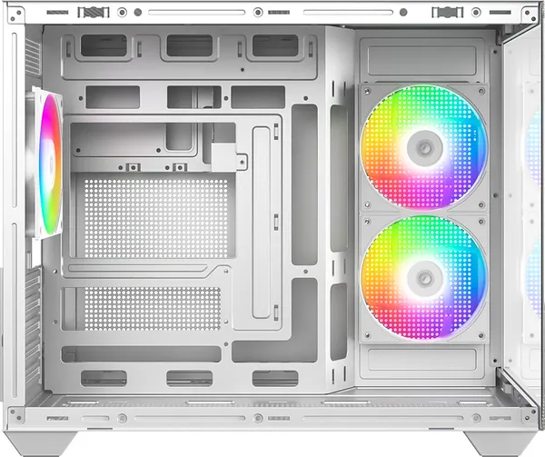 Изображение товара Корпус для компьютера ID-Cooling VIEW 500 ARGB WH (без БП, белый)
