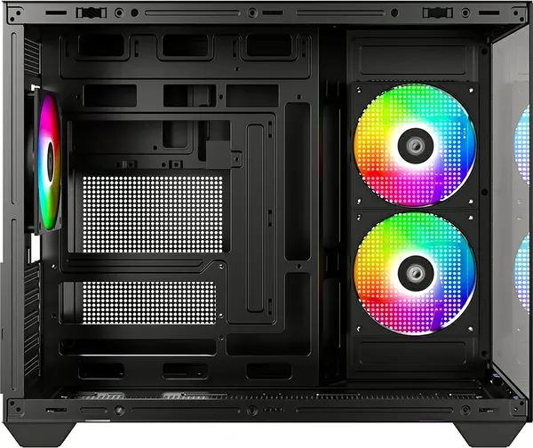 Изображение товара Корпус для компьютера ID-Cooling VIEW 500 ARGB (без БП, черный)