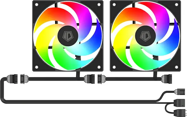 Изображение товара Корпус для компьютера ID-Cooling VIEW 500 ARGB (без БП, черный)