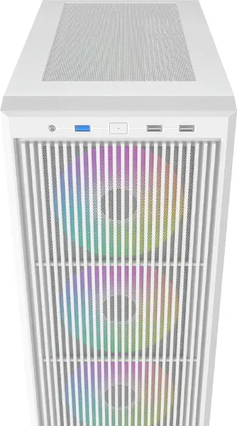 Изображение товара Корпус для компьютера ID-Cooling WARE 300 ARGB WH (без БП, белый)