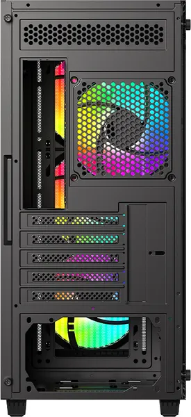 Изображение товара Корпус для компьютера ID-Cooling WARE 300 ARGB (без БП, черный)