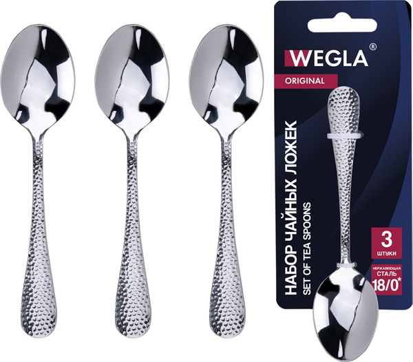Изображение товара Набор чайных ложек Wegla Original / 702266 (3шт)