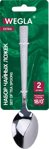 Изображение товара Набор чайных ложек Wegla Extra / 702270 (2шт)