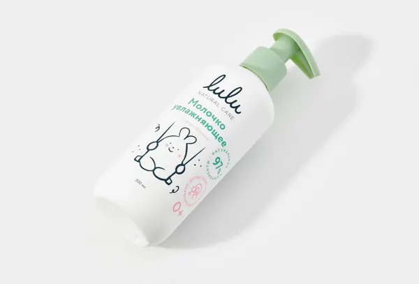 Изображение товара Набор косметики детской Lulu Средство для купания 2 в 1 + Молочко для тела (300мл+300мл)