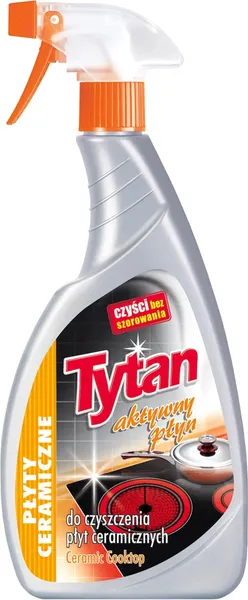 Изображение товара Чистящее средство для кухни Tytan Для чистки керамических плит + Для чистки холодильников (2x500мл)