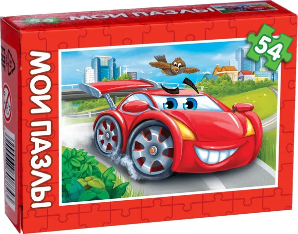 Изображение товара Пазл Puzzle Time Крутые гонки №6 / 6880884 (54эл)