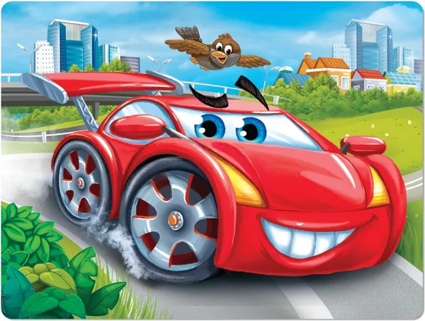 Изображение товара Пазл Puzzle Time Крутые гонки №6 / 6880884 (54эл)