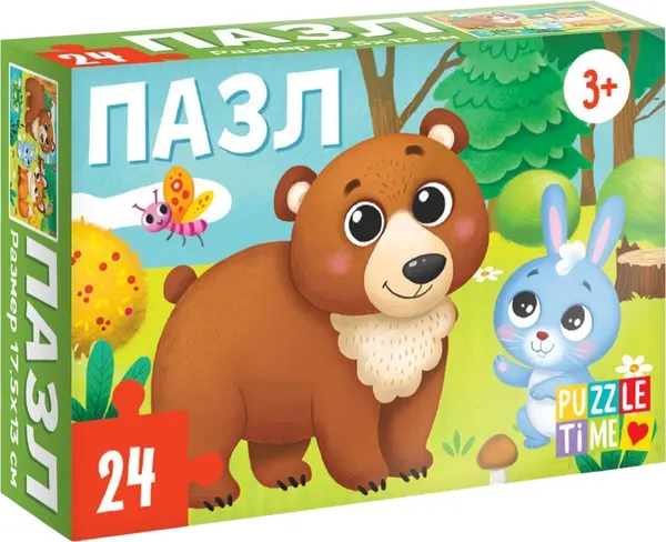 Изображение товара Пазл Puzzle Time Лес / 7005866 (24эл)