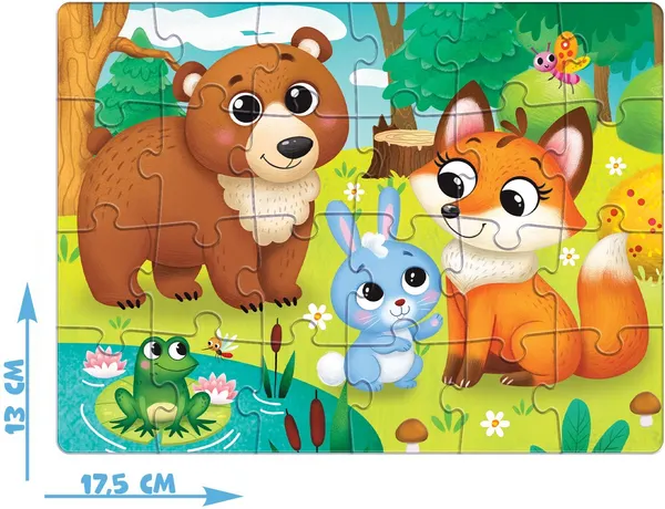Изображение товара Пазл Puzzle Time Лес / 7005866 (24эл)
