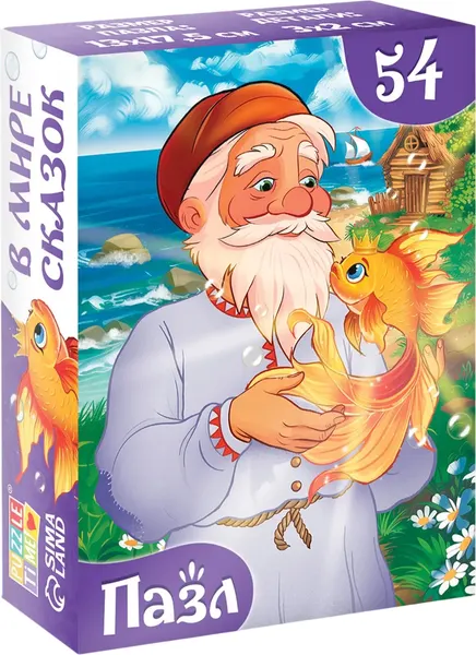 Изображение товара Пазл Puzzle Time Золотая рыбка / 10733537 (54эл)