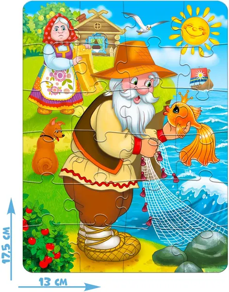 Изображение товара Пазл Puzzle Time Детские сказки №5 / 7984249 (24эл)