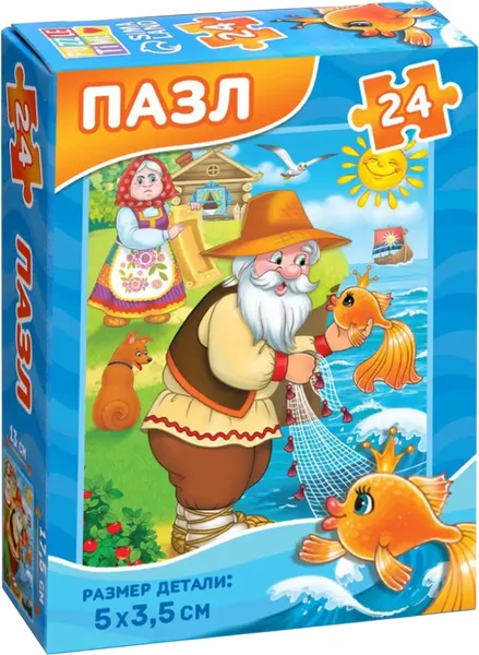 Изображение товара Пазл Puzzle Time Детские сказки №5 / 7984249 (24эл)
