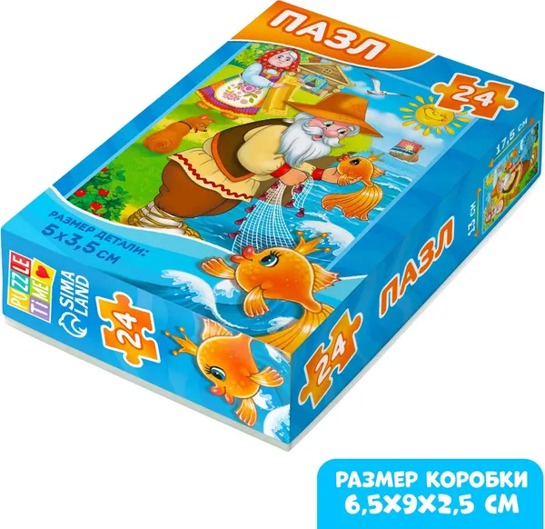 Изображение товара Пазл Puzzle Time Детские сказки №5 / 7984249 (24эл)