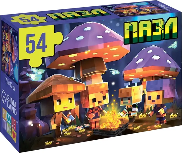 Изображение товара Пазл Puzzle Time Исследователи / 10372356 (54эл)