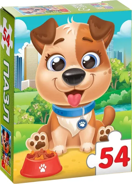 Изображение товара Пазл Puzzle Time Милый щенок / 6880856 (54эл)