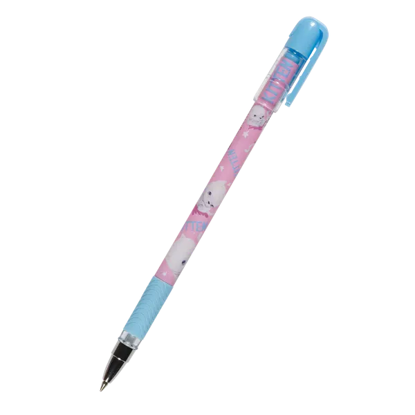 Изображение товара Ручка шариковая Bruno Visconti MagicWrite. Кошка с бантиком / 20-0240/44 (синий)