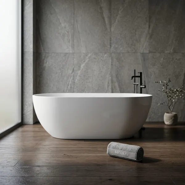 Изображение товара Ванна акриловая Sancos Leaf 170x80x58 / FB20