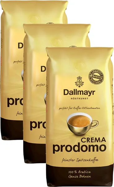 Набор кофе в зернах Dallmayr Crema Prodomo / 10642 (3x1кг)