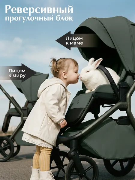 Изображение товара Детская прогулочная коляска Sweet Baby SBL Orso Forest (зеленый)